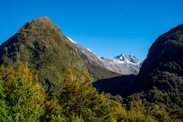 Mount Christina in Southern Alps - New Zealand