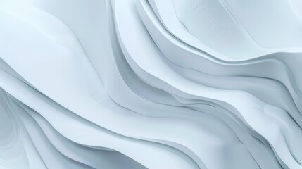 Obraz premium Abstract design featuring white curved lines on a plain background, ideal for use in presentations, infographics, or backgrounds