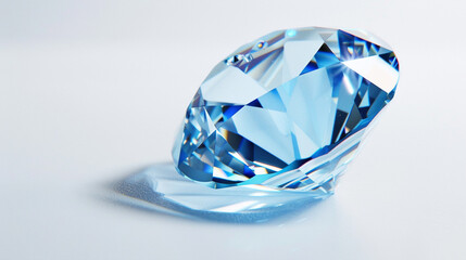 Zircon on an isolated white background, object focused, png, stock image, hd quality, natural look