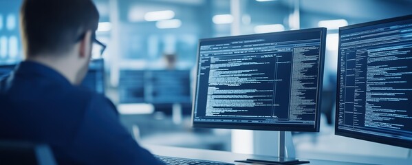 Engineer collaborating with a diverse team on a software development project , teamwork and creativity, surreal, Multilayer, modern office.