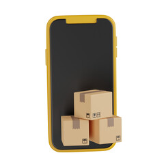 3d render  phone stock  illustration