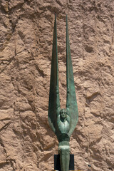 Hoover Dam and Lake Mead near Las Vegas Nevada