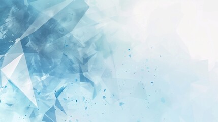 Abstract Blue and White Geometric Background Illustration for Modern Design and Creative Projects