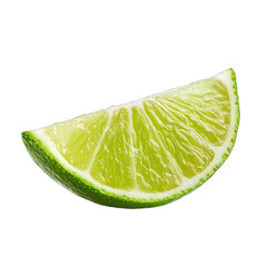 Green Juicy slice of lime