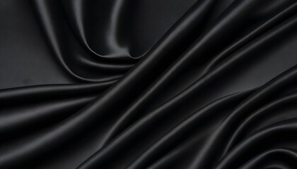 Obraz premium A black background with a smooth, satin finish, featuring a gentle sheen that catches the light. Multiple variations available.