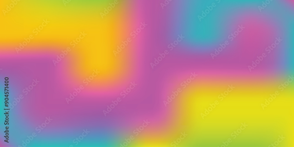 Poster colorful gradient mesh background. smooth colorful gradient mesh background. modern bright rainbow c