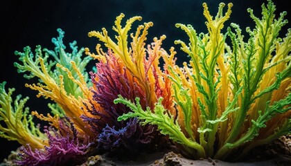Colorful Coral Reef.