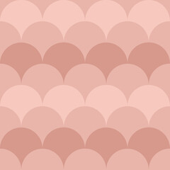 Seamless pattern with circle shapes