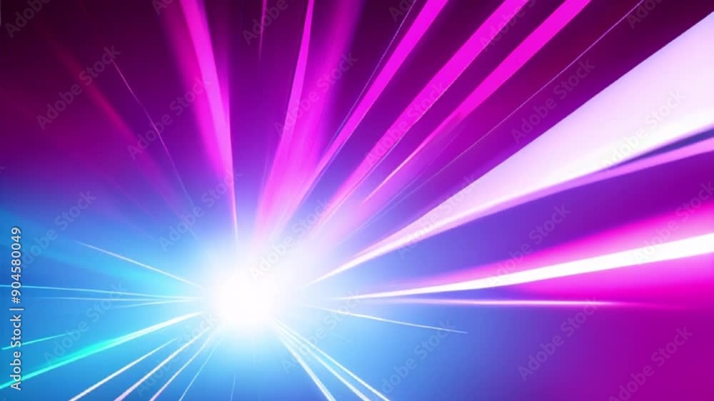Canvas Prints abstract futuristic background with glowing light effect, motion
