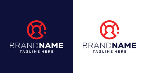 Creative Abstract Logo Design Letter C Human Technology, Design Inspiration, Illustration, Vector