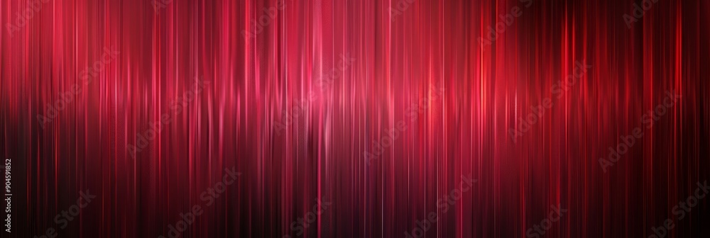 Aufkleber this artwork has an abstract red gradient background with vertical lines adding visual depth
