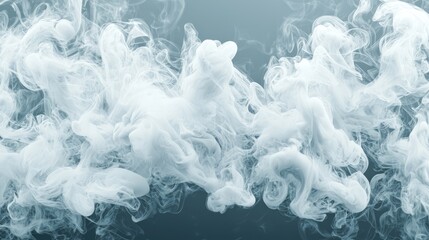 Ethereal Smoke Wisps - Mysterious and Dreamy Abstract Texture Background, Generative Ai