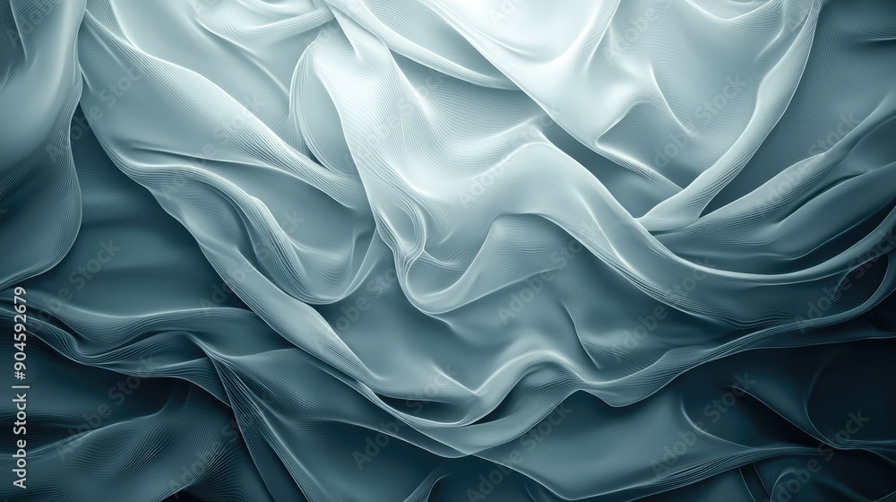 Poster serene gradient: modern minimalistic background with smooth texture, generative ai