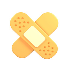 Band Aid 3D Illustration for uiux, web, app, presentation, etc