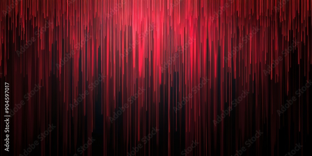 Poster beautiful and dynamic red gradient background featuring striking vertical stripes design