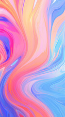 Obraz premium Art rainbow psychedelic oil paint abstract graphic poster background
