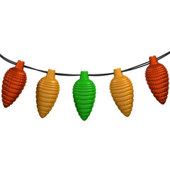 Christmas Bulbs 3D Illustration for uiux, web, app, presentation, etc