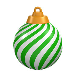 Christmas Ball 3D Illustration for uiux, web, app, presentation, etc