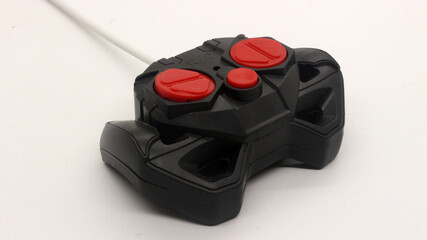 Close up Remote control toy car isolated