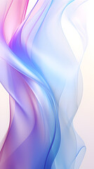 Digital technology purple and blue wave abstract graphic poster background