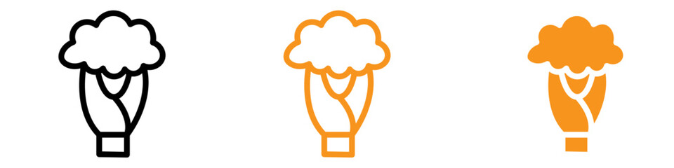 Celery Icon Set Healthy Vegetable Illustrations for Food and Nutrition Projects