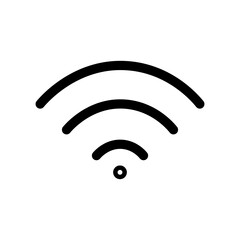 Wifi Icon Set Wireless Connectivity Illustrations for Internet and Technology