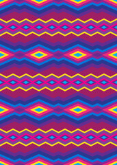 Colorful stripes pattern