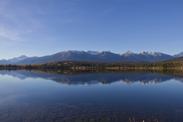 Pyramid Lake on a Sunny Autumn Morning