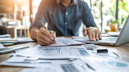 Serene Compliance Review: Order and Integrity in a Peaceful Office Setting