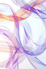 Technology Background,  An engaging abstract composition of bright neon colors, including oranges and purples, intertwines against a stark central void. This design offers an