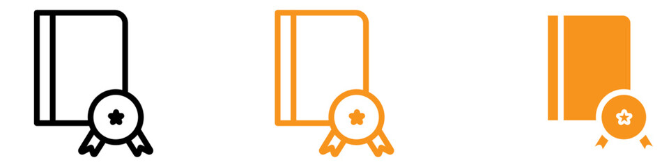 Best Seller Book Icon for Popular Literature, Top-Selling Publications, and Bookstore Promotions