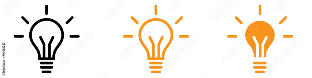 Poster illuminating lamp icon for home decor and lighting graphics perfect for representing lamps and light