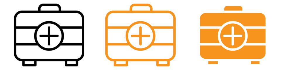 Comprehensive Emergency Kit Icon for Disaster Preparedness Graphics Vital for Illustrating Emergency Supplies and Safety Equipment