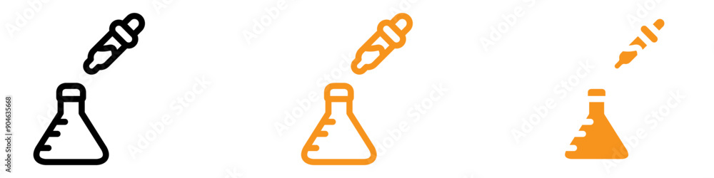 Poster Precise Medical Test Icon for Healthcare and Diagnostics Graphics Essential for Representing Medical Testing and Laboratory Services