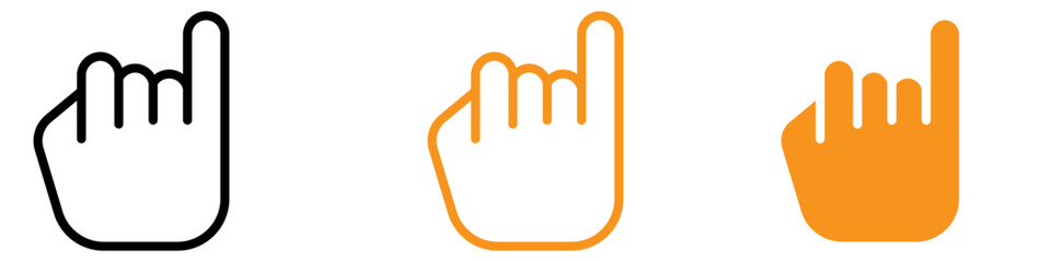 Small Pinky Finger Icon for Hand and Gesture Graphics Ideal for Representing Smallest Finger and Hand Gestures