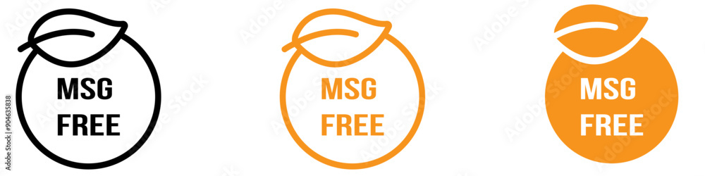 Aufkleber Clear Msg Free Icon for Communication and Messaging Graphics Perfect for Representing Message-Free Services and No Text Notifications