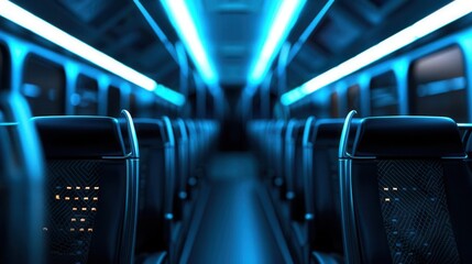 Fototapeta premium High-End Bus Interior