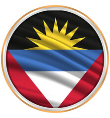 flags of world countries in frames of various shapes on transparent backgrounds