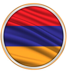 flags of world countries in frames of various shapes on transparent backgrounds 