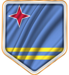 flags of world countries in frames of various shapes on transparent backgrounds