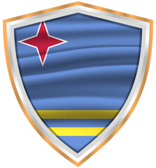 flags of world countries in frames of various shapes on transparent backgrounds