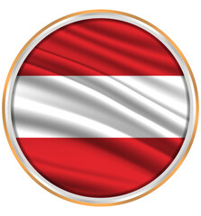 flags of world countries in frames of various shapes on transparent backgrounds