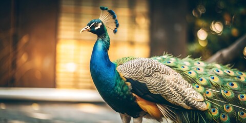 Generative AI in Creating Stunning Peacock Visuals