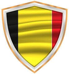 flags of world countries in frames of various shapes on transparent backgrounds