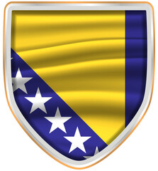 flags of world countries in frames of various shapes on transparent backgrounds