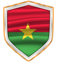 flags of world countries in frames of various shapes on transparent backgrounds