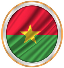 flags of world countries in frames of various shapes on transparent backgrounds 