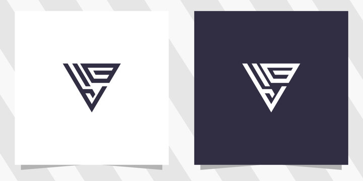 Letter yc cy logo design