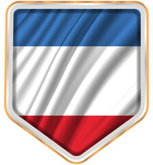 flags of world countries in frames of various shapes on transparent backgrounds