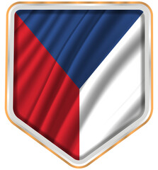 flags of world countries in frames of various shapes on transparent backgrounds